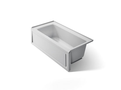 KOHLER K-1946-RAW Archer 60" x 30" alcove bath with Bask heated surface, right drain