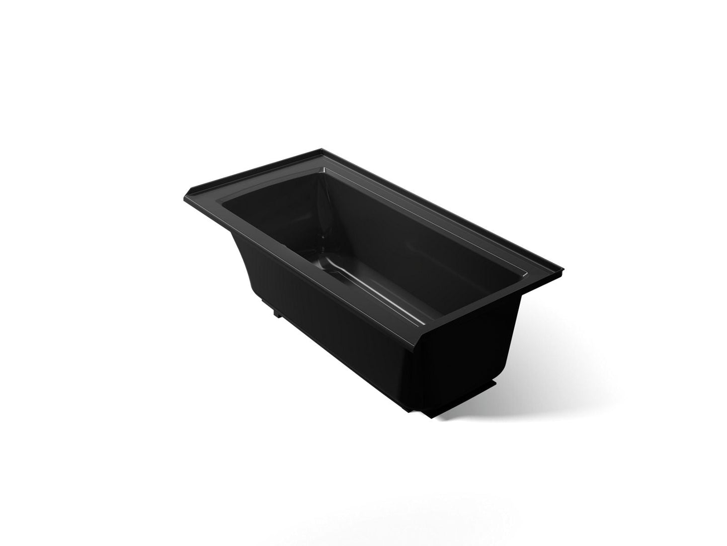 KOHLER K-1946-RW Archer 60" x 30" alcove bath with Bask heated surface, right drain