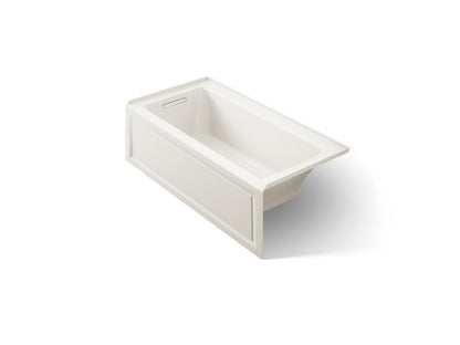 KOHLER K-1947-GHLA Archer 60" x 30" alcove Heated BubbleMassage air bath, left drain
