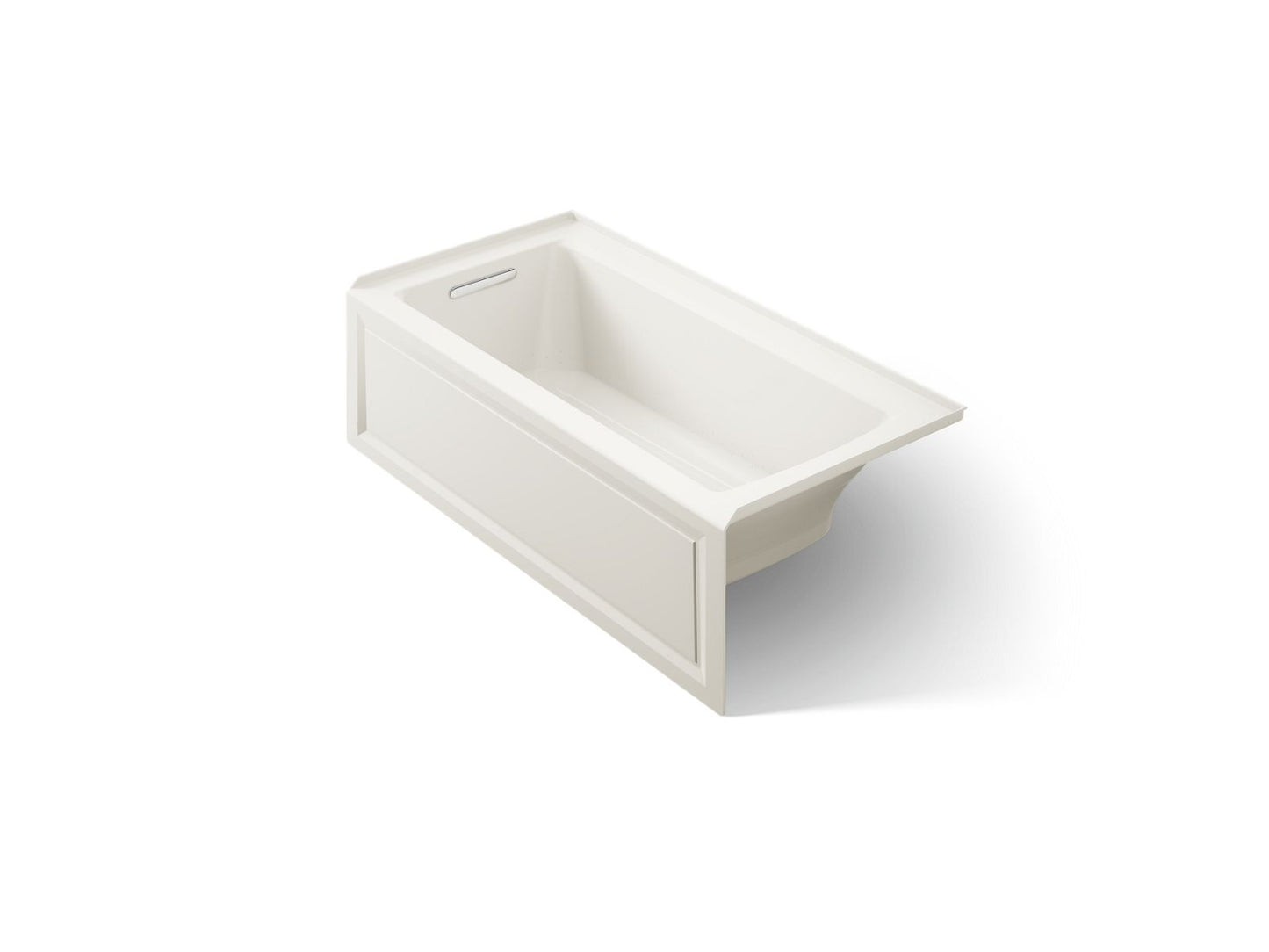 KOHLER K-1947-GHLA Archer 60" x 30" alcove Heated BubbleMassage air bath, left drain