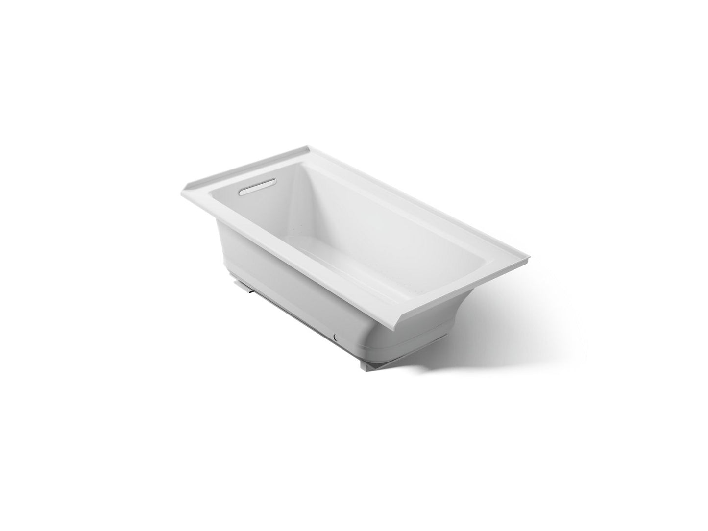 KOHLER K-1947-GHLF Archer 60" x 30" alcove Heated BubbleMassage air bath, left drain