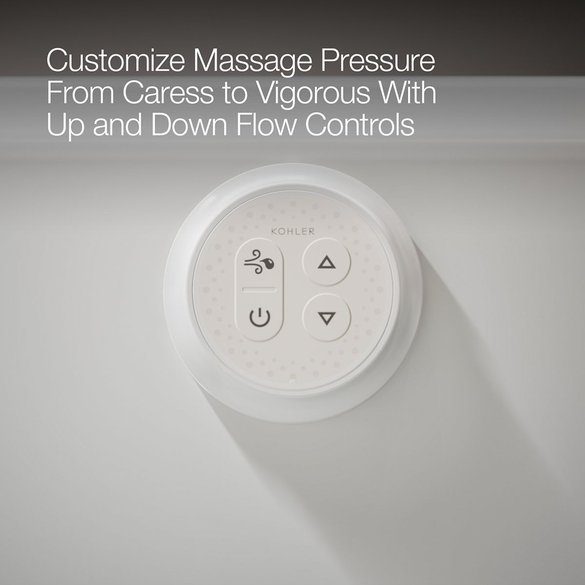 KOHLER K-1947-GHLF Archer 60" x 30" alcove Heated BubbleMassage air bath, left drain