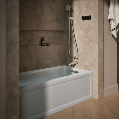 KOHLER K-1947-GHRA Archer 60" x 30" alcove Heated BubbleMassage air bath, right drain