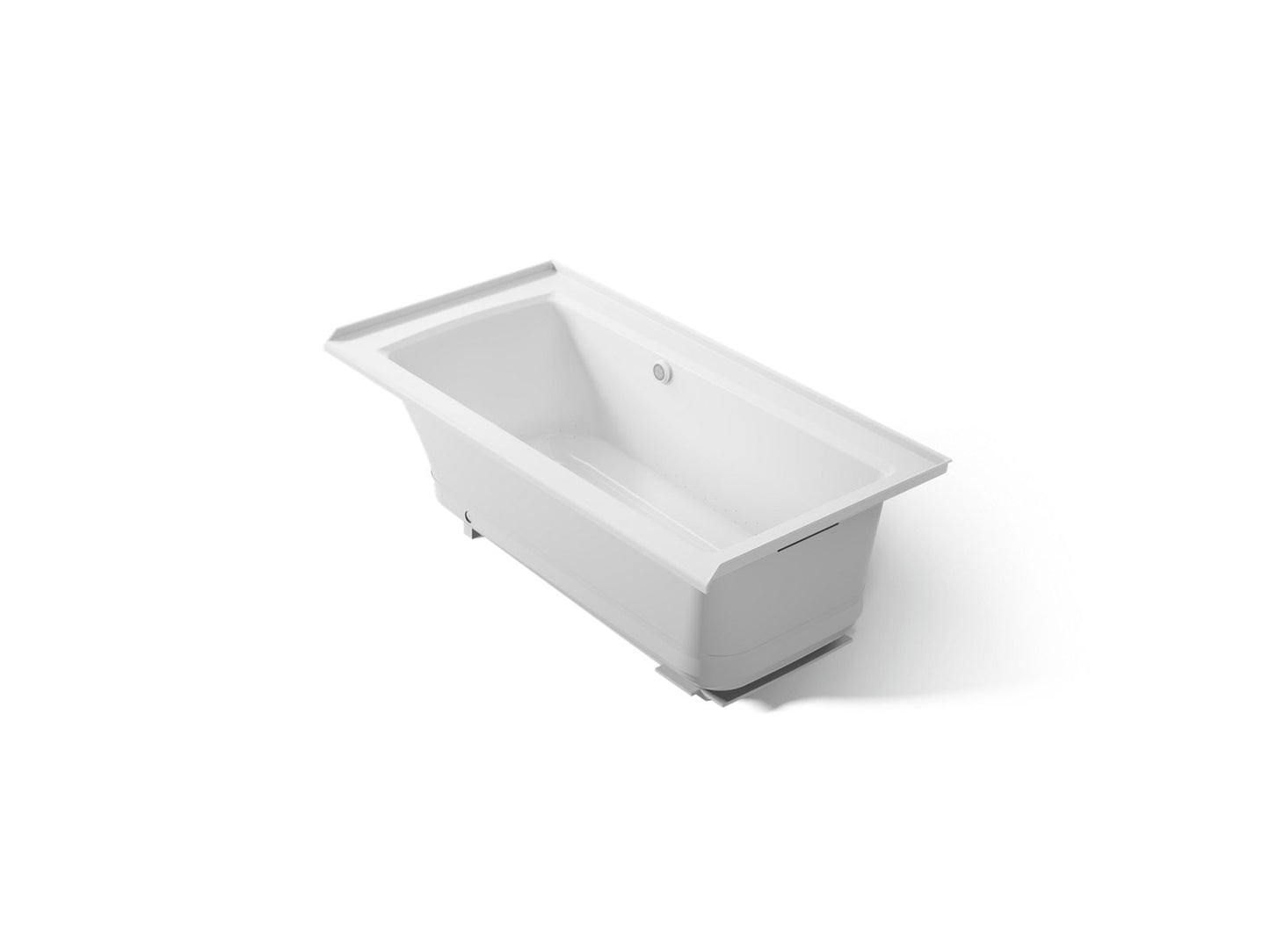 KOHLER K-1947-GHRF Archer 60" x 30" alcove Heated BubbleMassage air bath, right drain