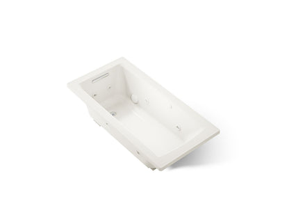 KOHLER K-1947-H Archer 60" x 30" drop-in whirlpool bath with heat and ComForte Depth design