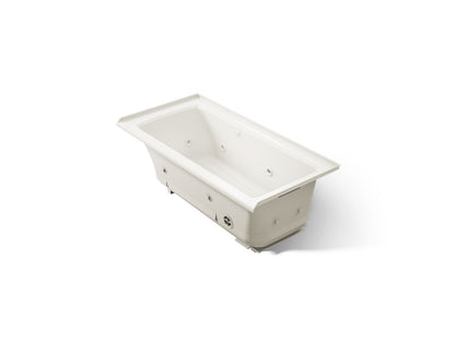 KOHLER K-1947-XHGHR Archer 60" x 30" alcove Heated BubbleMassage air bath and whirlpool, right drain