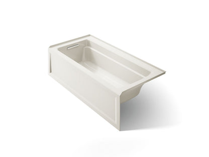 KOHLER K-1948-LA Archer 66" x 32" alcove bath, left drain