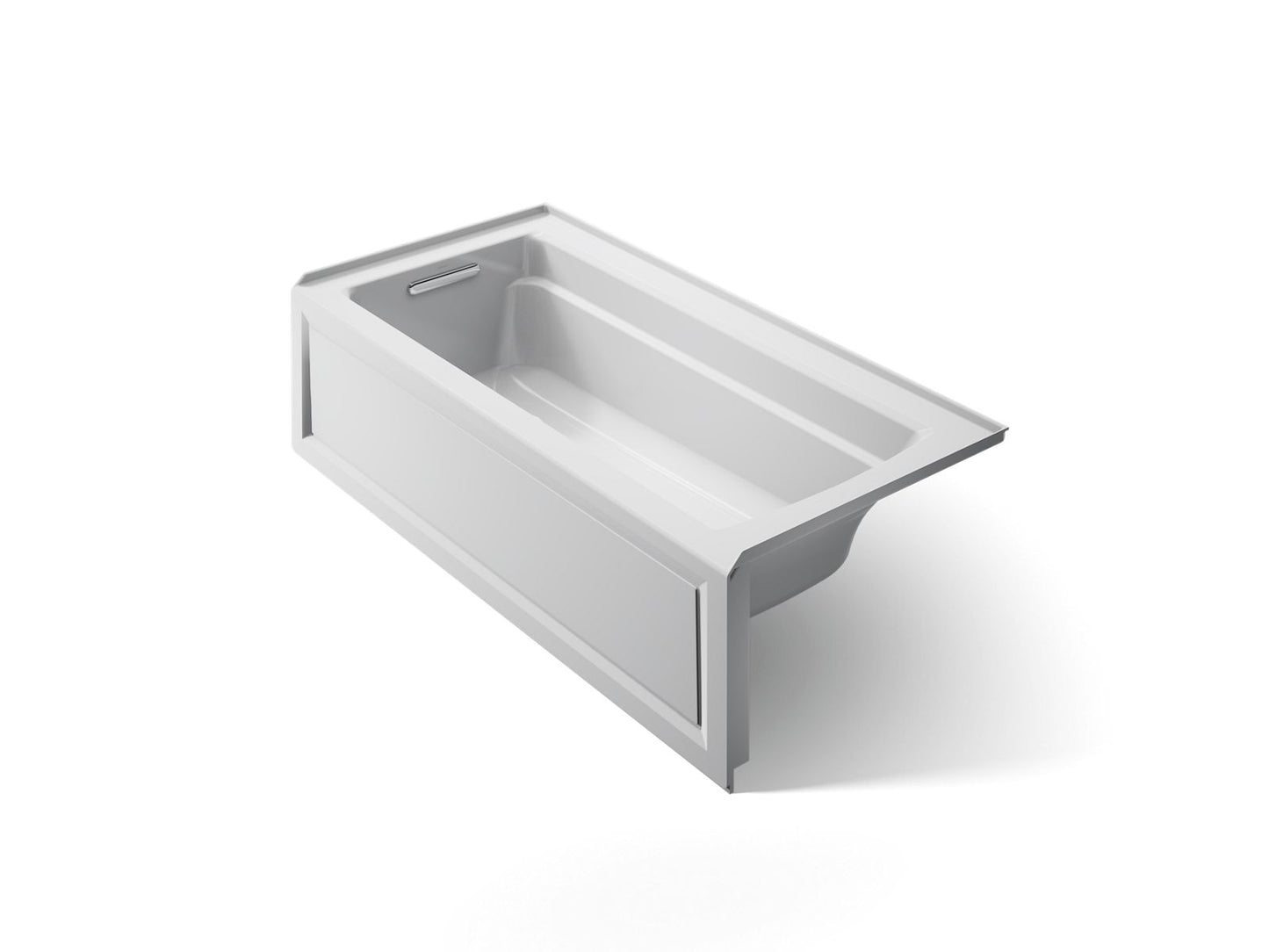 KOHLER K-1948-LAW Archer 66" x 32" alcove bath with Bask heated surface, left drain