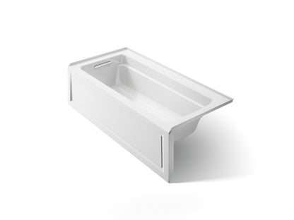 KOHLER K-1948-LAW Archer 66" x 32" alcove bath with Bask heated surface, left drain