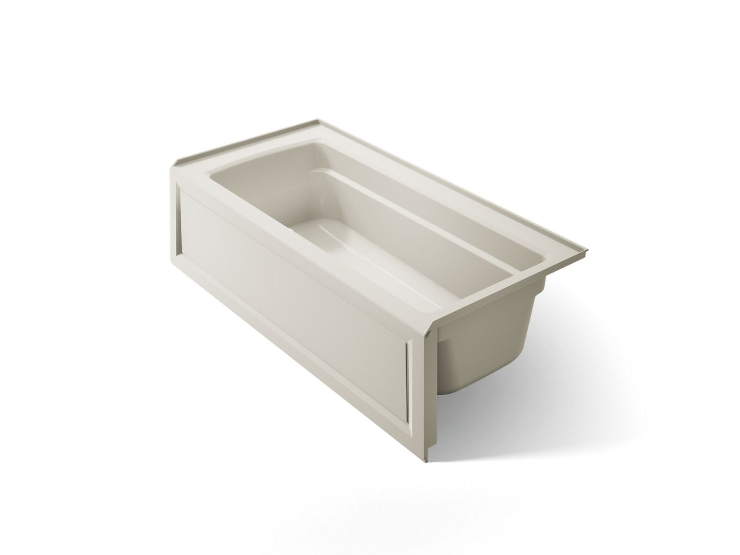 KOHLER K-1948-RAW Archer 66" x 32" alcove bath with Bask heated surface, right drain