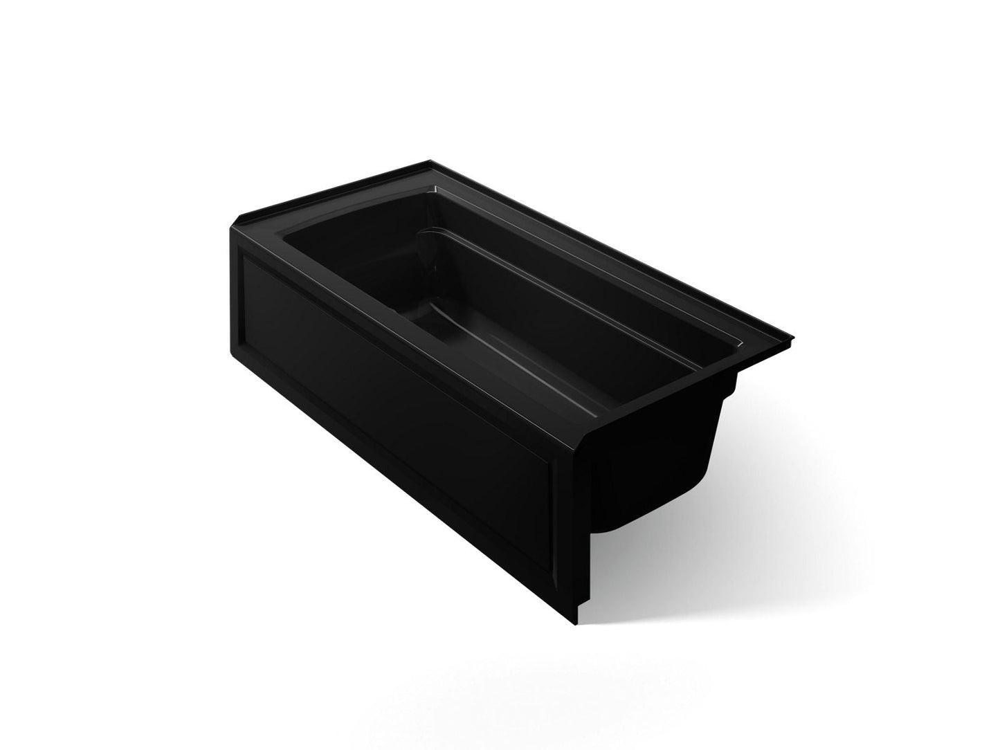 KOHLER K-1948-RAW Archer 66" x 32" alcove bath with Bask heated surface, right drain