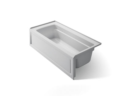 KOHLER K-1948-RAW Archer 66" x 32" alcove bath with Bask heated surface, right drain