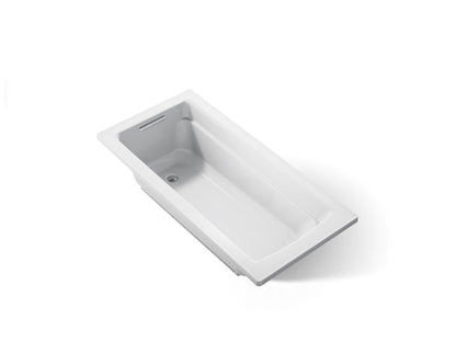KOHLER K-1948-W1 Archer 66" x 32" drop-in bath with Bask heated surface