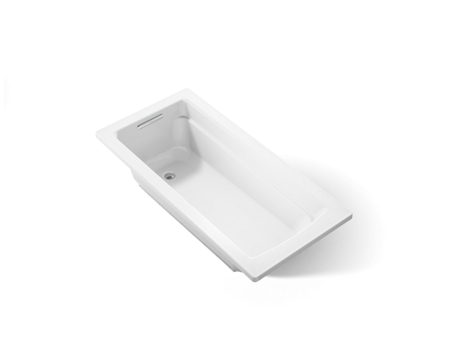 KOHLER K-1948-W1 Archer 66" x 32" drop-in bath with Bask heated surface