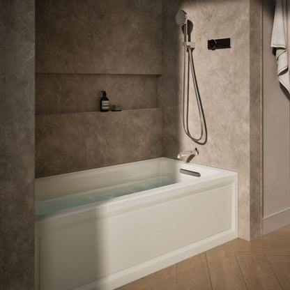 KOHLER K-1949-GHRA Archer 66" x 32" alcove Heated BubbleMassage air bath, right drain