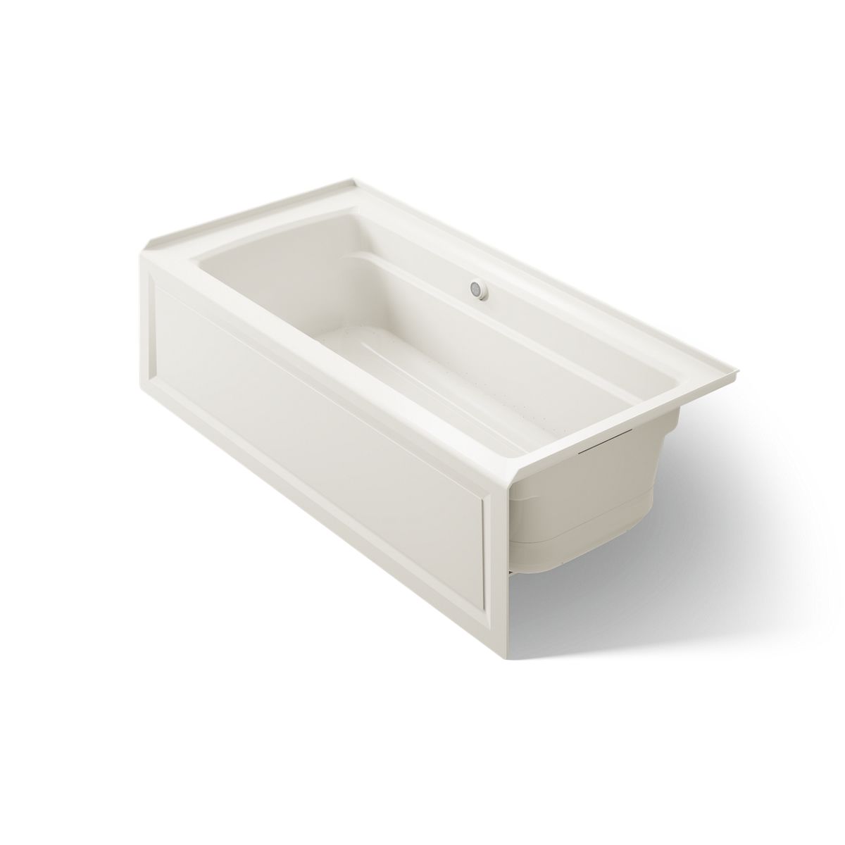 KOHLER K-1949-GHRAW Archer 66" x 32" alcove Heated BubbleMassage air bath with Bask heated surface, right drain