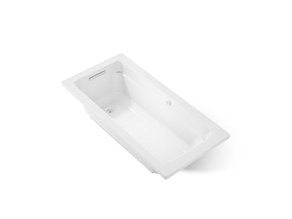 KOHLER K-1949-GHW Archer 66" x 32" drop-in Heated BubbleMassage air bath with Bask heated surface