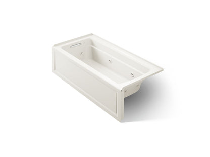 KOHLER K-1949-HLA Archer 66" x 32" alcove heated whirlpool, left hand