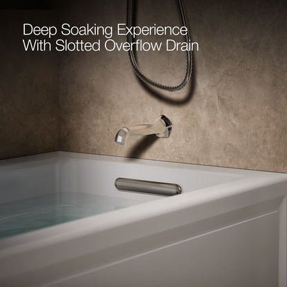 KOHLER K-1949-HRA Archer 66" x 32" alcove heated whirlpool, right drain