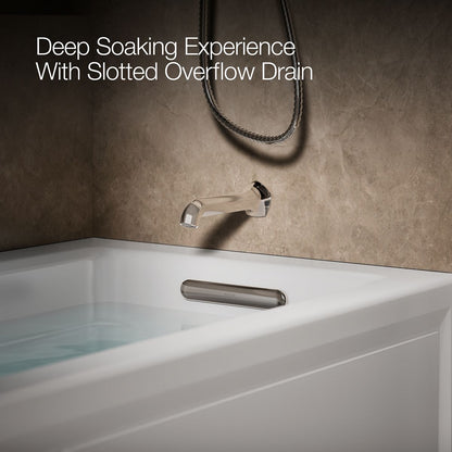 KOHLER K-1949-HRA Archer 66" x 32" alcove heated whirlpool, right drain