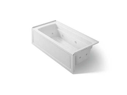 KOHLER K-1949-RA Archer 66" x 32" alcove whirlpool, right drain