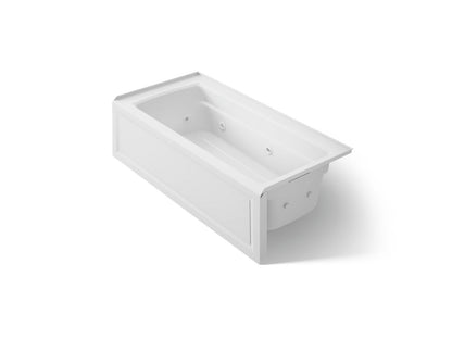 KOHLER K-1949-RA Archer 66" x 32" alcove whirlpool, right drain