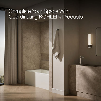 KOHLER K-1957-RA Underscore 60" x 32" alcove bath right drain