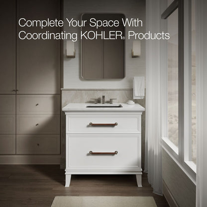 KOHLER K-20000 Caxton 20-1/2" rectangular undermount bathroom sink