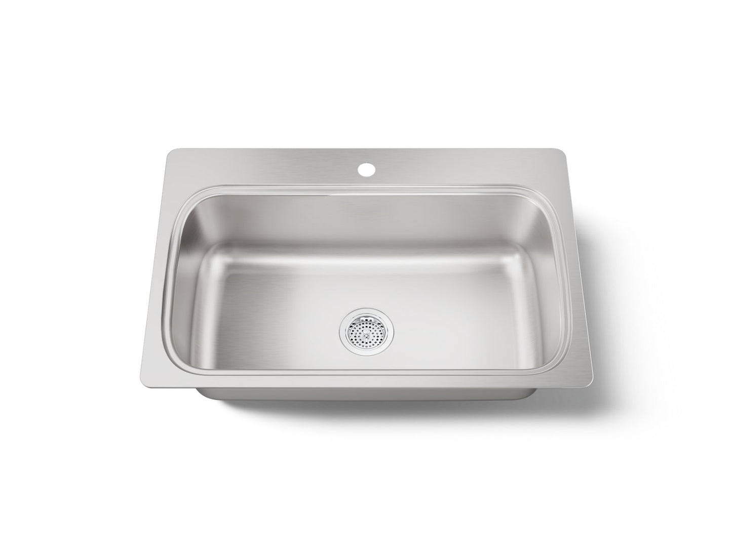 KOHLER K-20060-1 Verse 33" top-mount single-bowl kitchen sink