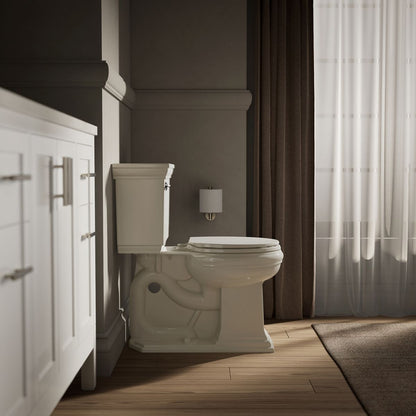 KOHLER K-20111 Brevia Quiet-Close round-front toilet seat
