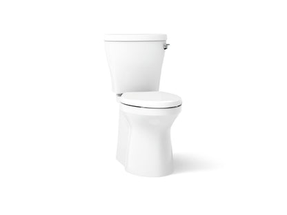 KOHLER K-20197-RA Betello ComForteeight Two-piece elongated 1.28 gpf chair height toilet with right-hand trip lever