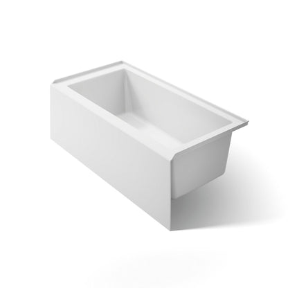 KOHLER K-20201-RA Underscore 60" x 30" alcove bath, right drain