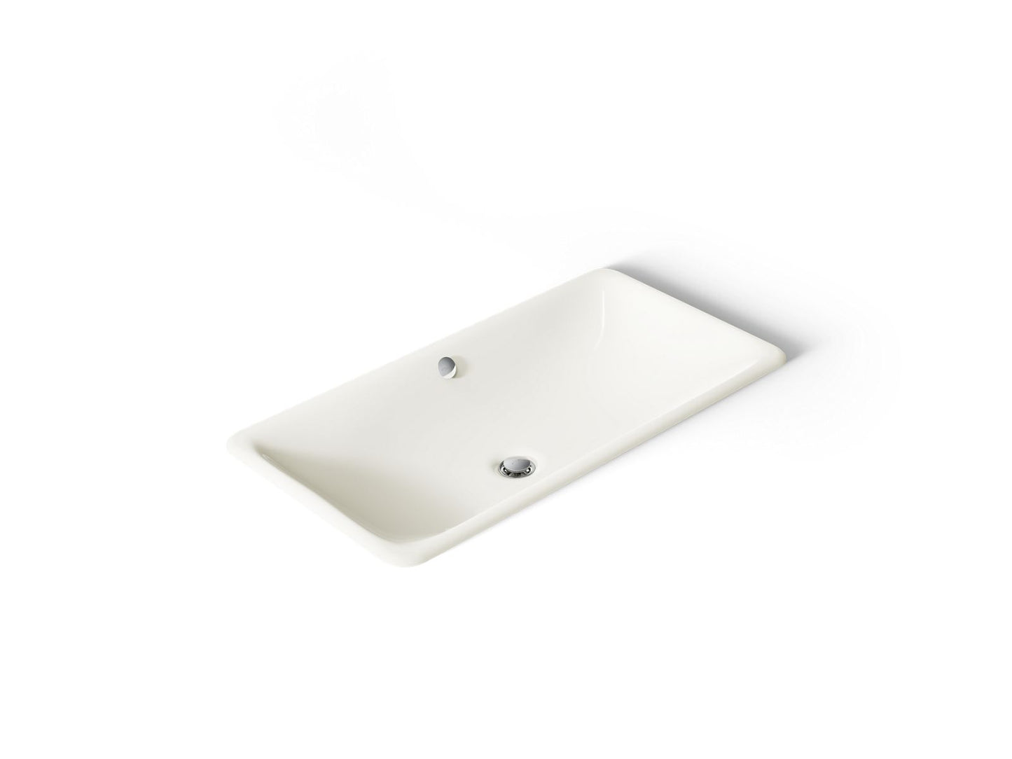 KOHLER K-20212 Iron Plains 30" rectangular drop-in/undermount bathroom sink