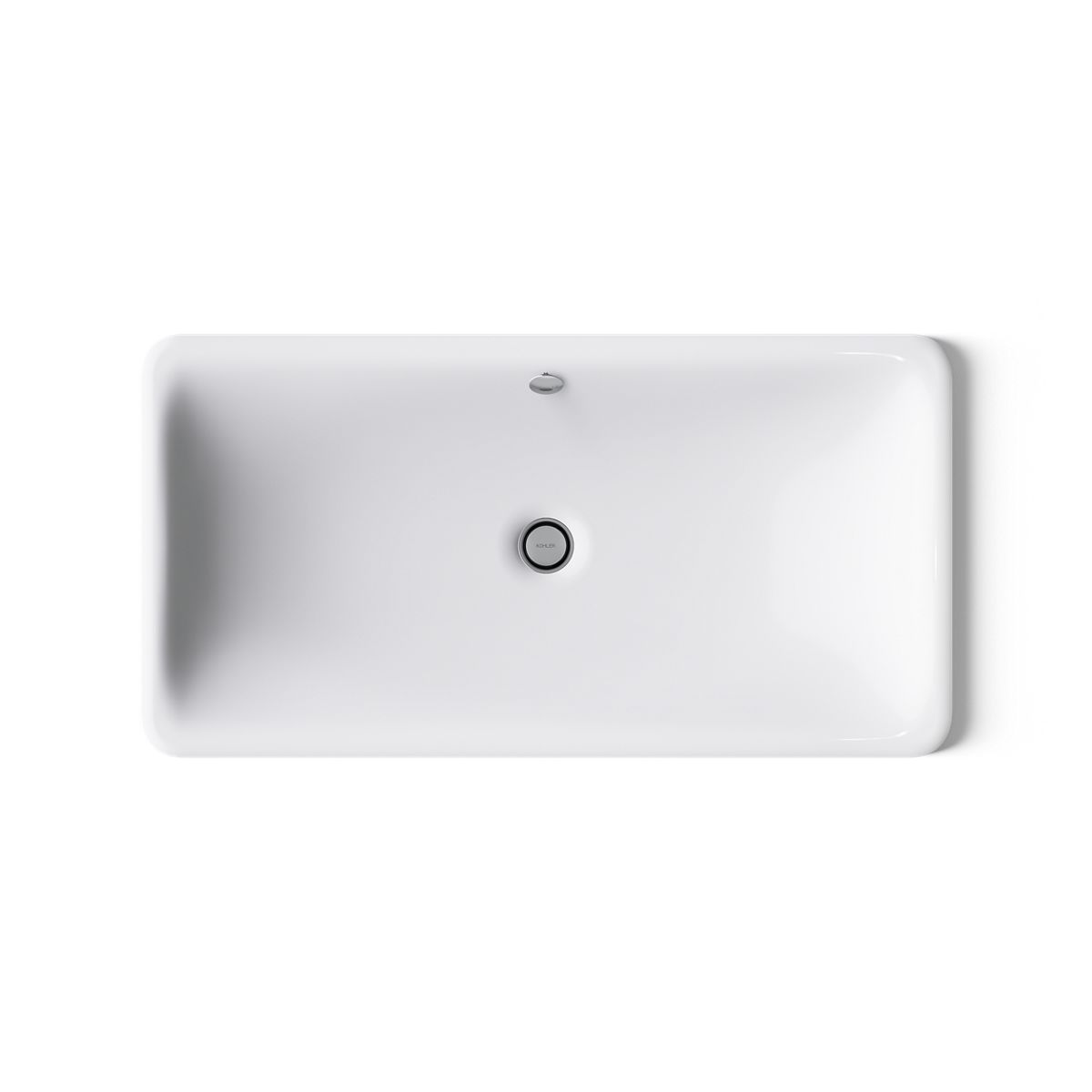 KOHLER K-20212 Iron Plains 30" rectangular drop-in/undermount bathroom sink