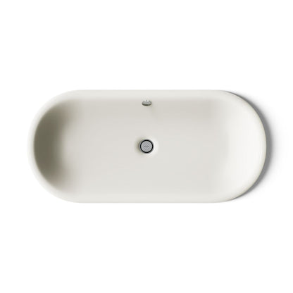 KOHLER K-20213 Iron Plains 33" oval drop-in/undermount bathroom sink