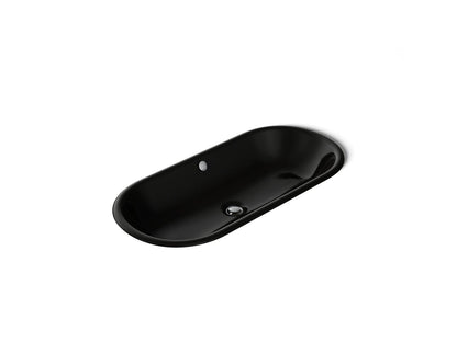 KOHLER K-20213 Iron Plains 33" oval drop-in/undermount bathroom sink