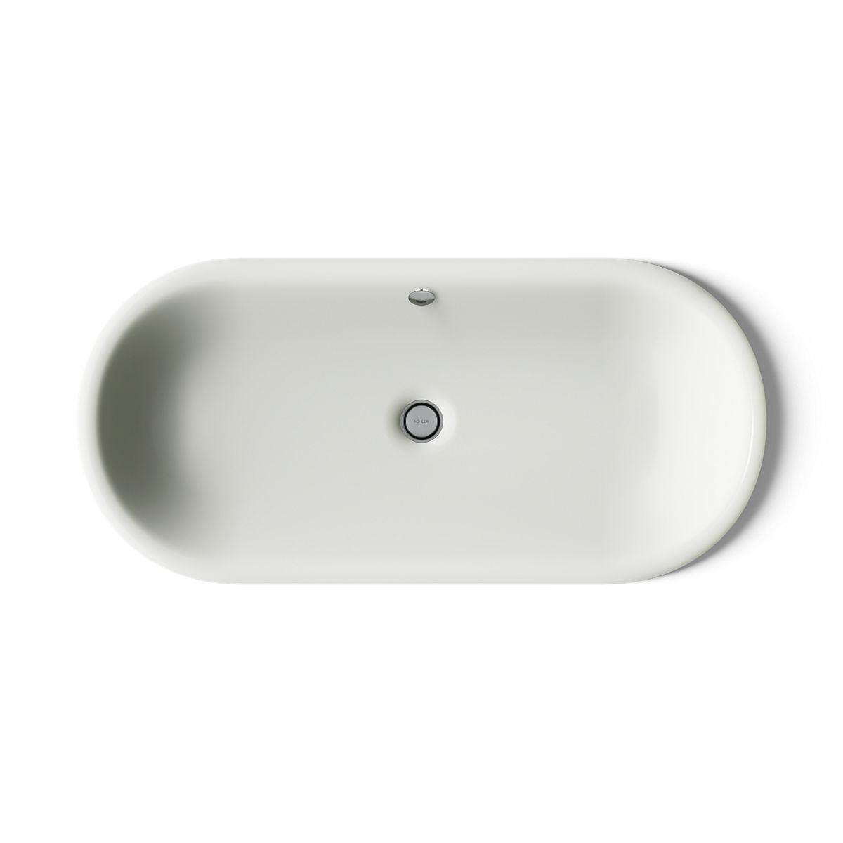 KOHLER K-20213 Iron Plains 33" oval drop-in/undermount bathroom sink