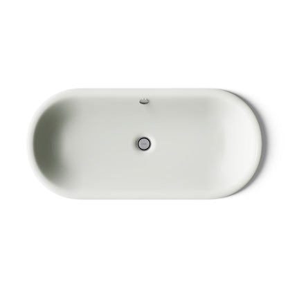 KOHLER K-20213 Iron Plains 33" oval drop-in/undermount bathroom sink