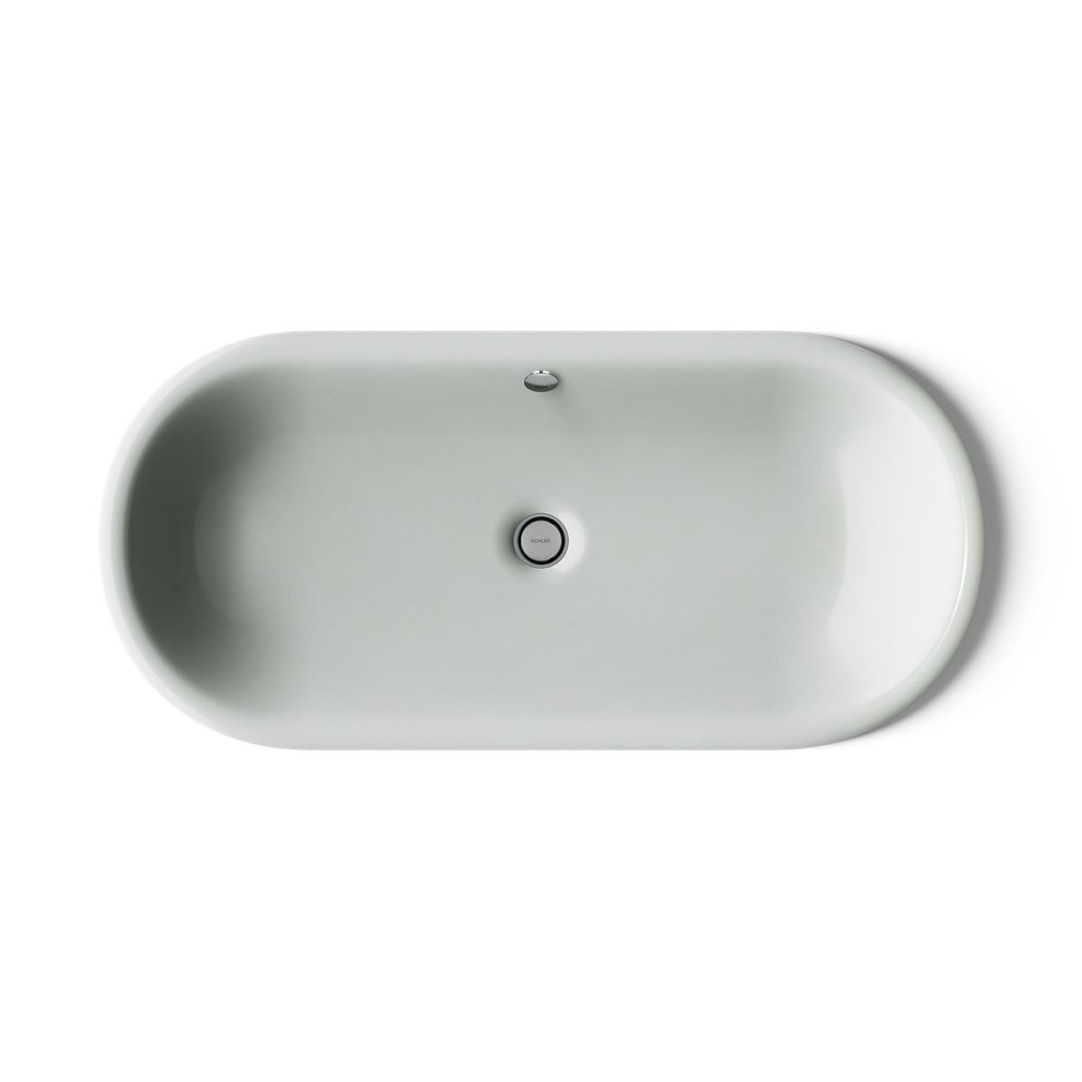 KOHLER K-20213 Iron Plains 33" oval drop-in/undermount bathroom sink