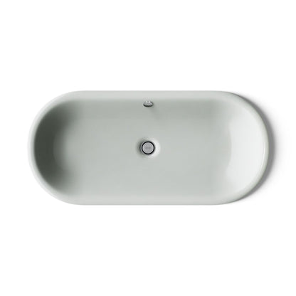 KOHLER K-20213 Iron Plains 33" oval drop-in/undermount bathroom sink