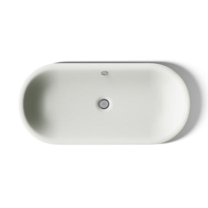 KOHLER K-20213-P5 Iron Plains 33" oval drop-in/undermount/vessel bathroom sink with Iron Black painted underside