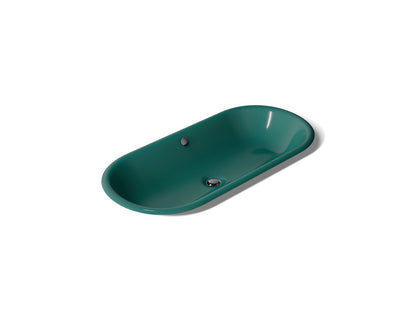 KOHLER K-20213-PAT Iron Plains 33" oval drop-in / undermount / vessel bathroom sink