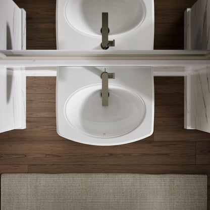 KOHLER K-2028-1 Pinoir 22" oval wall-mount bathroom sink