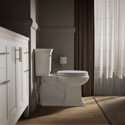 KOHLER K-20454 Ridgewood Quiet-Close elongated toilet seat
