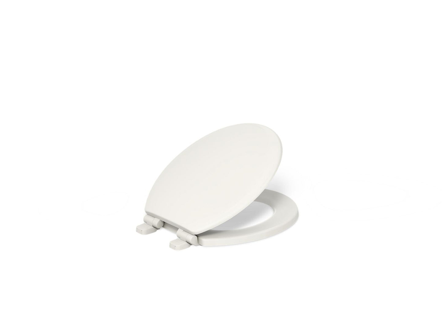 KOHLER K-20455 Ridgewood Quiet-Close round-front toilet seat