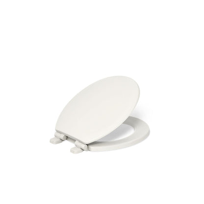 KOHLER K-20455 Ridgewood Quiet-Close round-front toilet seat