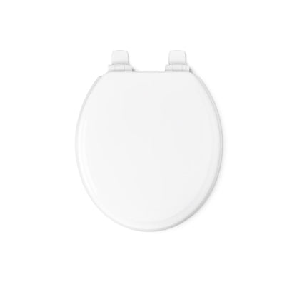 KOHLER K-20455 Ridgewood Quiet-Close round-front toilet seat