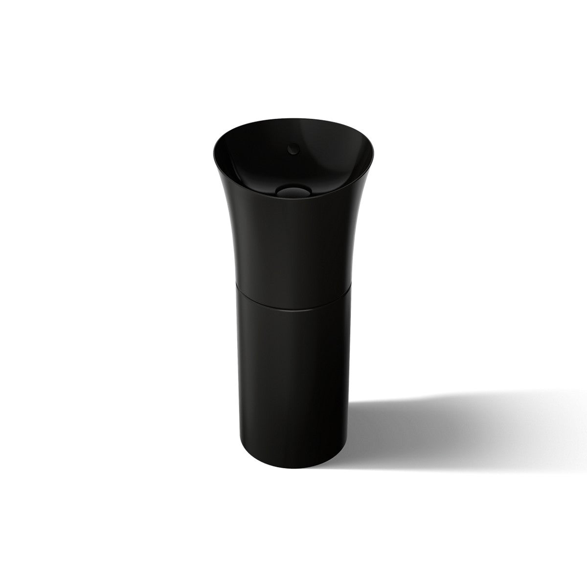KOHLER K-20701 Veil pedestal bathroom sink, black - view 3