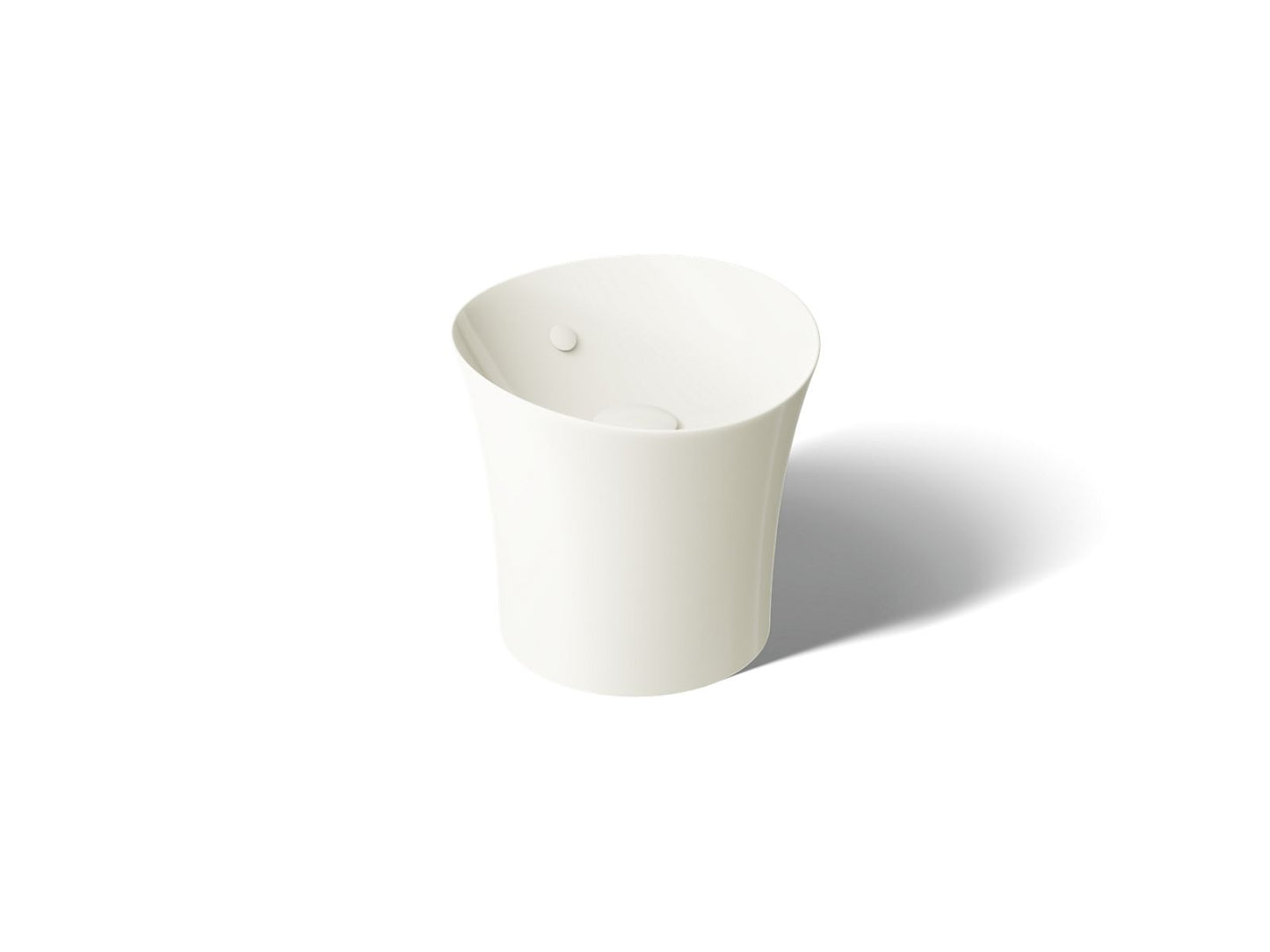KOHLER K-20703 Veil 16" round vessel bathroom sink or pedestal sink basin