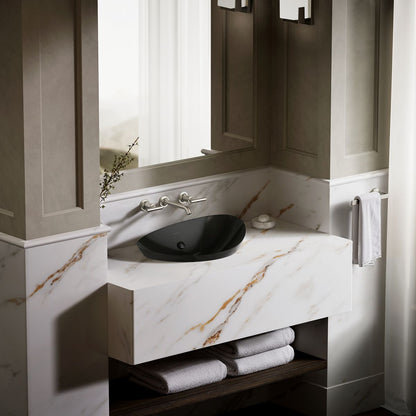 KOHLER K-20704 Veil 21" oval vessel bathroom sink